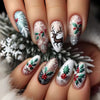 12 Sizes-24 Pcs Press On Nails Y1322
