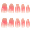 12 Sizes-24 Pcs Press On Nails JP4148
