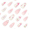 12 Sizes-24 Pcs Press On Nails JP3915