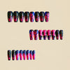 12 Sizes-24 Pcs Press On Nails Y1187