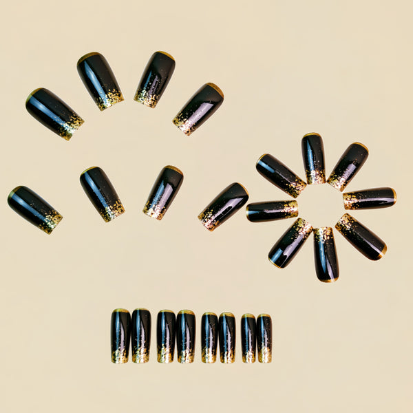 12 Sizes-24 Pcs Press On Nails Y1708