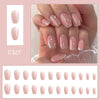 12 Sizes-24 Pcs Press On Nails C327