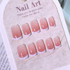 12 Sizes-24 Pcs Press On Nails JL0698