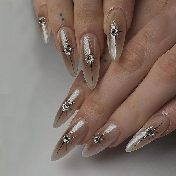 12 Sizes-24 Pcs Press On Nails Z866