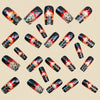 12 Sizes-24 Pcs Press On Nails y2047-24