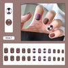 12 Sizes-24 Pcs Press On Nails R642