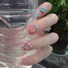 12 Sizes-24 Pcs Press On Nails Z327
