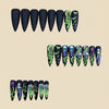 12 Sizes-24 Pcs Press On Nails Y1056