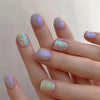 12 Sizes-24 Pcs Press On Nails W1234