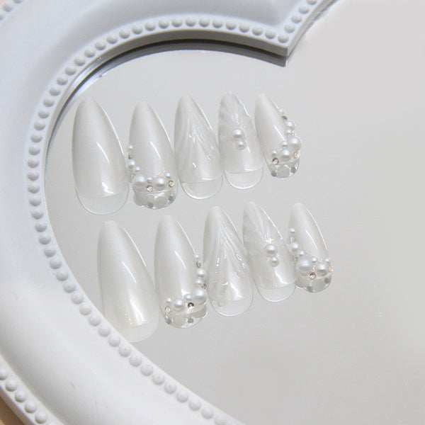 12 Sizes-24 Pcs Press On Nails Z959