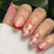 12 Sizes-24 Pcs Press On Nails C888