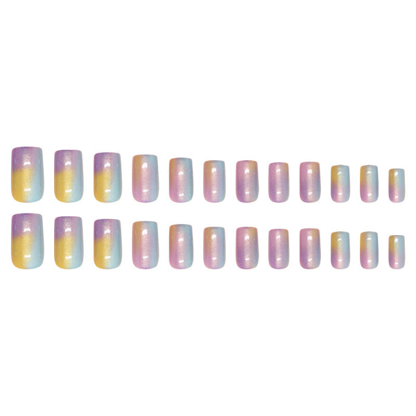 12 Sizes-24 Pcs Press On Nails W1748
