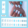 12 Sizes-24 Pcs Press On Nails W243