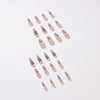 12 Sizes-24 Pcs Press On Nails JP1146