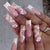 12 Sizes-24 Pcs Press On Nails Z680