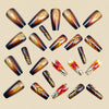 12 Sizes-24 Pcs Press On Nails Y1784