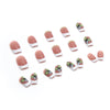 12 Sizes-24 Pcs Press On Nails Z414