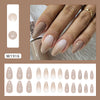 12 Sizes-24 Pcs Press On Nails W1916