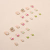 12 Sizes-24 Pcs Press On Nails Z542
