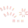 12 Sizes-24 Pcs Press On Nails W076