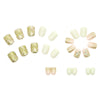 12 Sizes-24 Pcs Press On Nails Z388