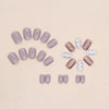 12 Sizes-24 Pcs Press On Nails W788