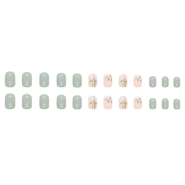 12 Sizes-24 Pcs Press On Nails W573