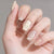12 Sizes-24 Pcs Press On Nails W1995