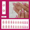 12 Sizes-24 Pcs Press On Nails Z913