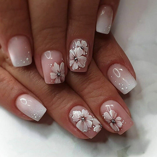 12 Sizes-24 Pcs Press On Nails JP3834