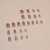 12 Sizes-24 Pcs Press On Nails Z842