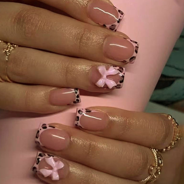 12 Sizes-24 Pcs Press On Nails Z1037