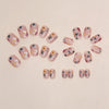 12 Sizes-24 Pcs Press On Nails W1410