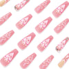 12 Sizes-24 Pcs Press On Nails JP2282