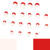12 Sizes-24 Pcs Press On Nails JP1496