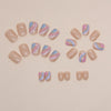 12 Sizes-24 Pcs Press On Nails W1141