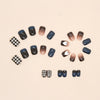 12 Sizes-24 Pcs Press On Nails Z558
