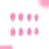 12 Sizes-24 Pcs Press On Nails C1461