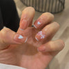 12 Sizes-24 Pcs Press On Nails JP1075