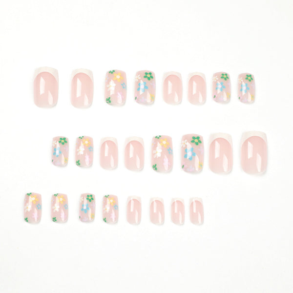 12 Sizes-24 Pcs Press On Nails JP1805