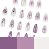 12 Sizes-24 Pcs Press On Nails JP4075