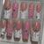 12 Sizes-24 Pcs Press On Nails Z1006