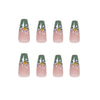 12 Sizes-24 Pcs Press On Nails JP1428