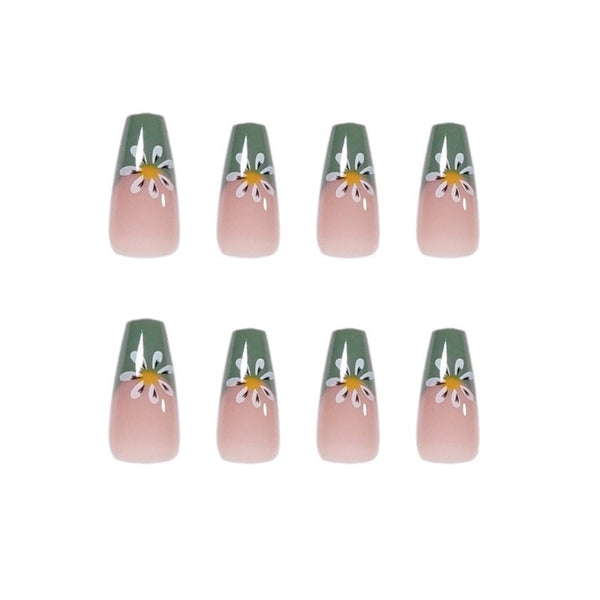 12 Sizes-24 Pcs Press On Nails JP1428
