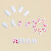 12 Sizes-24 Pcs Press On Nails Y1789