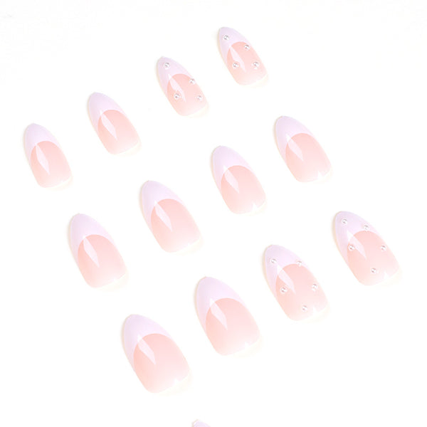 12 Sizes-24 Pcs Press On Nails JP1463