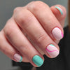 12 Sizes-24 Pcs Press On Nails W1343