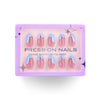 Glamhalo Premiere 30pcs Press On Nails – Eco-Friendly Perfect Fit - GD18