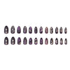 12 Sizes-24 Pcs Press On Nails Z990