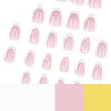 12 Sizes-24 Pcs Press On Nails JP3912